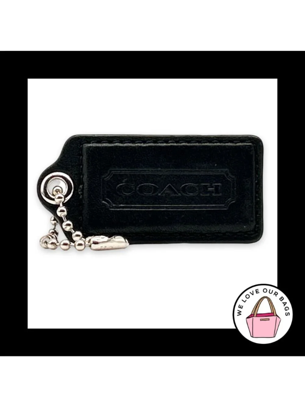 Coach large leather